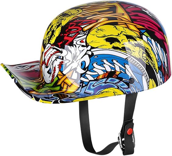 Rev Up Your Ride in Style: Baseball Hat Motorcycle Helmet插图3