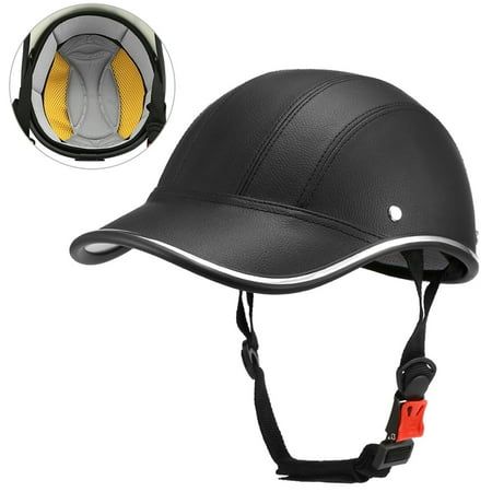 Fusing American nostalgia with riding safety, the Baseball Hat Motorcycle Helmet combines classic cap styling, sturdy construction, and reliable protection for a uniquely trendy and secure ride. Shop now!