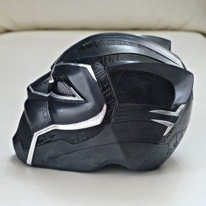 The Allure of Black Panther Motorcycle Helmet插图4
