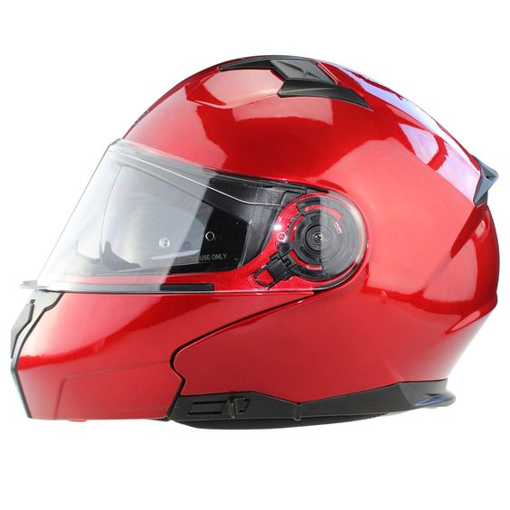 Rev Up Your Style with a Red Motorcycle Helmet插图2