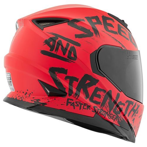 The Allure of Red and Black Motorcycle Helmet插图4
