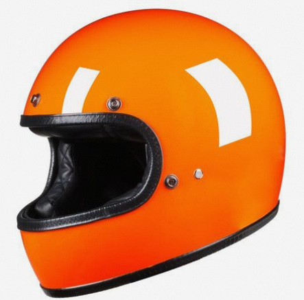 Exploring the World of Orange Motorcycle Helmet插图