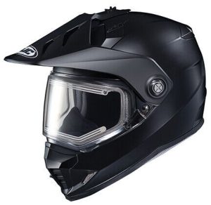 Proper motorcycle helmet fit.