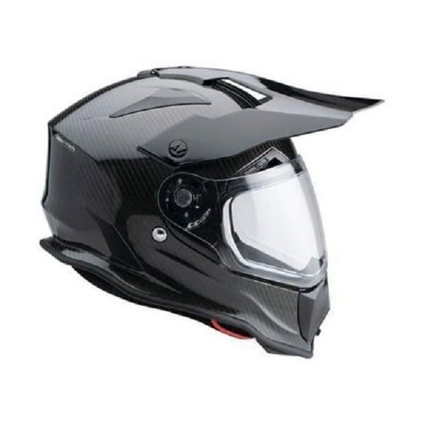 Clean motorcycle helmet.