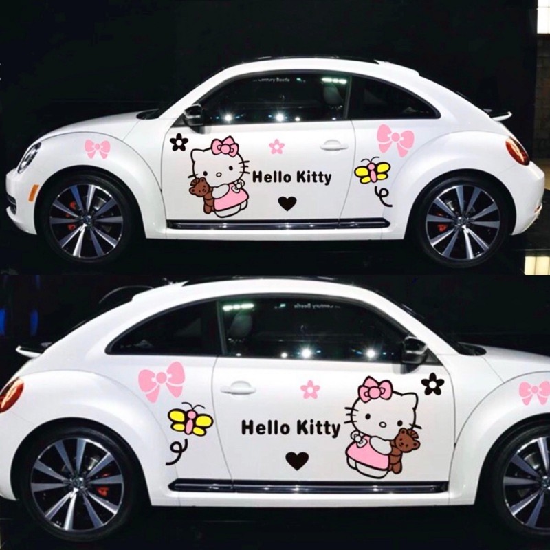 hello kitty car stickers