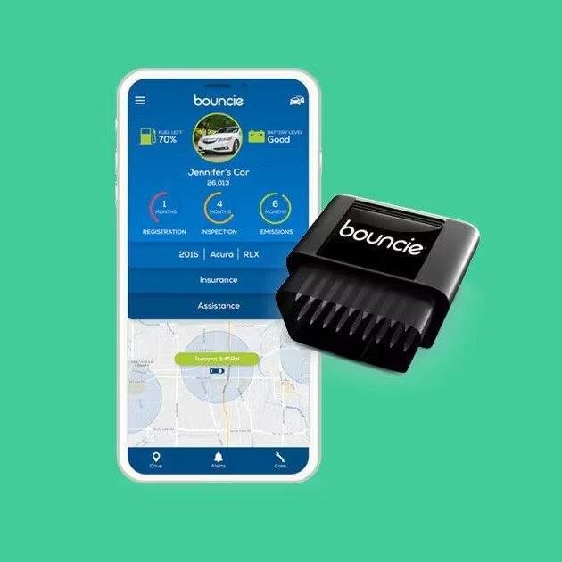 bouncie gps tracker installation